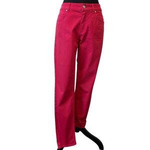 Olsen Europe Skinny Fuchsia Cotton Jeans size 8